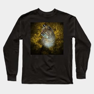 Bobcat portrait Long Sleeve T-Shirt